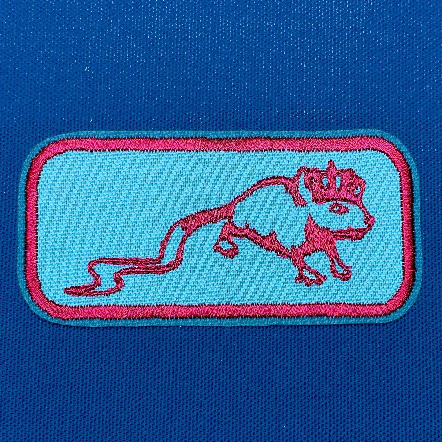 rat king iron on patch | fantasy creature patch | vintage style patch
