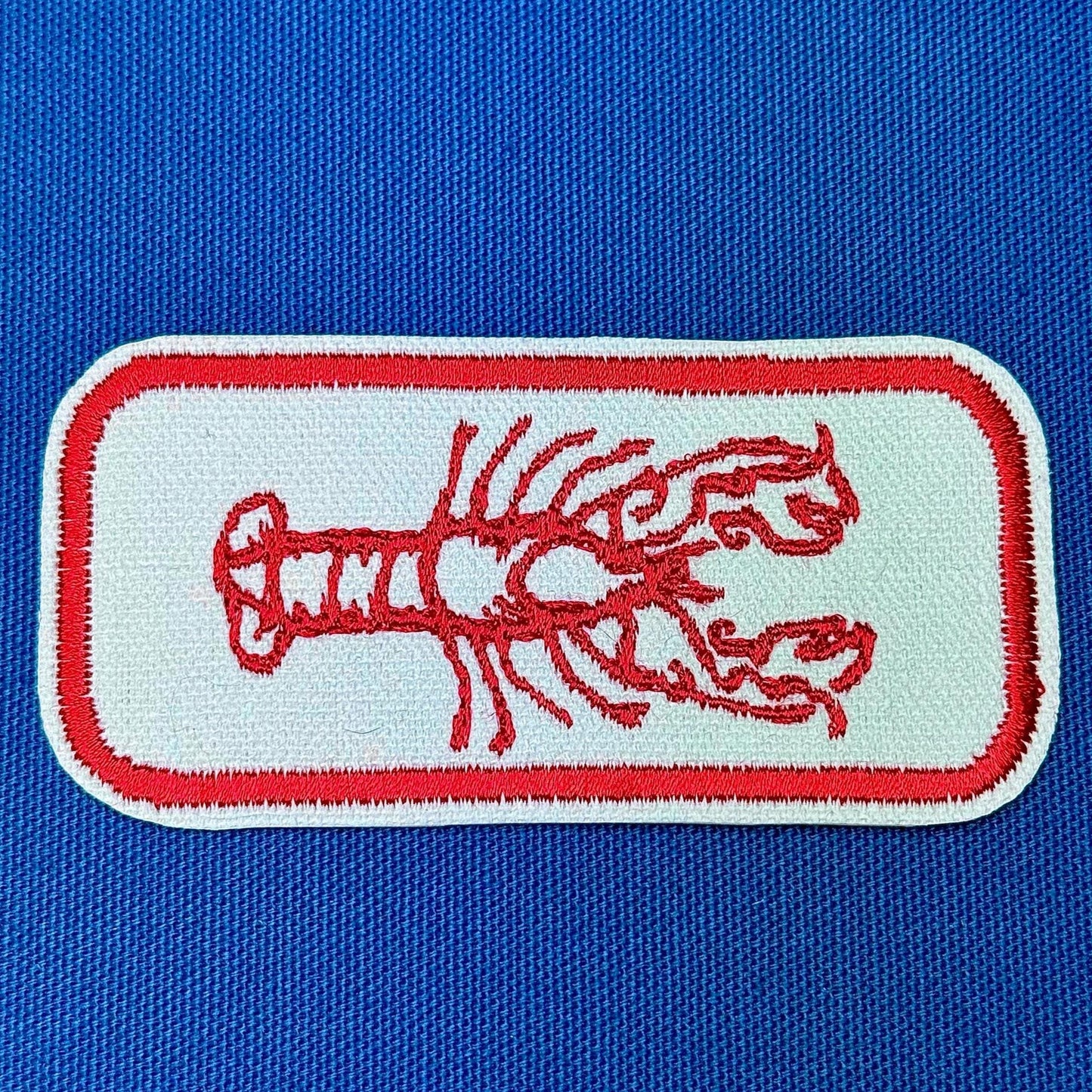 lobster iron on patch | sea creature patch | vintage style patch