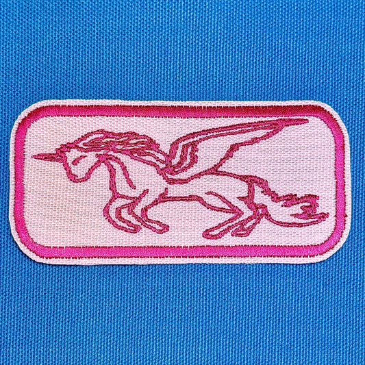 unicorn iron on patch | fantasy creature patch | vintage style patch