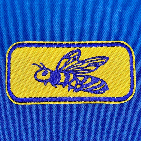 bumblebee iron on patch | cottagecore patch | vintage style patch