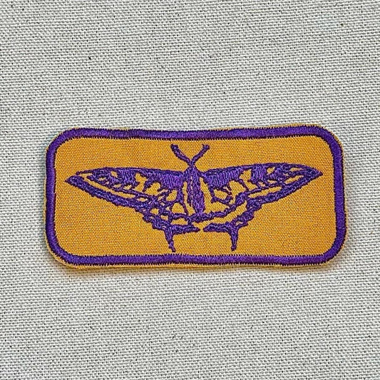 swallowtail butterfly iron on patch | bug patch | vintage style patch