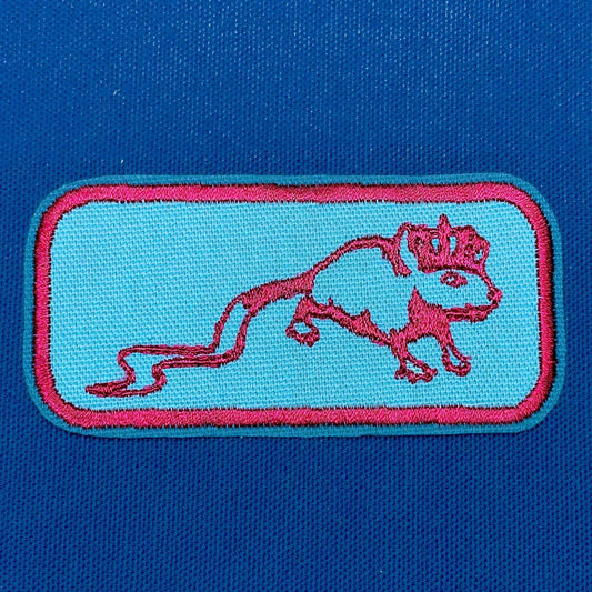rat king iron on patch | fantasy creature patch | vintage style patch