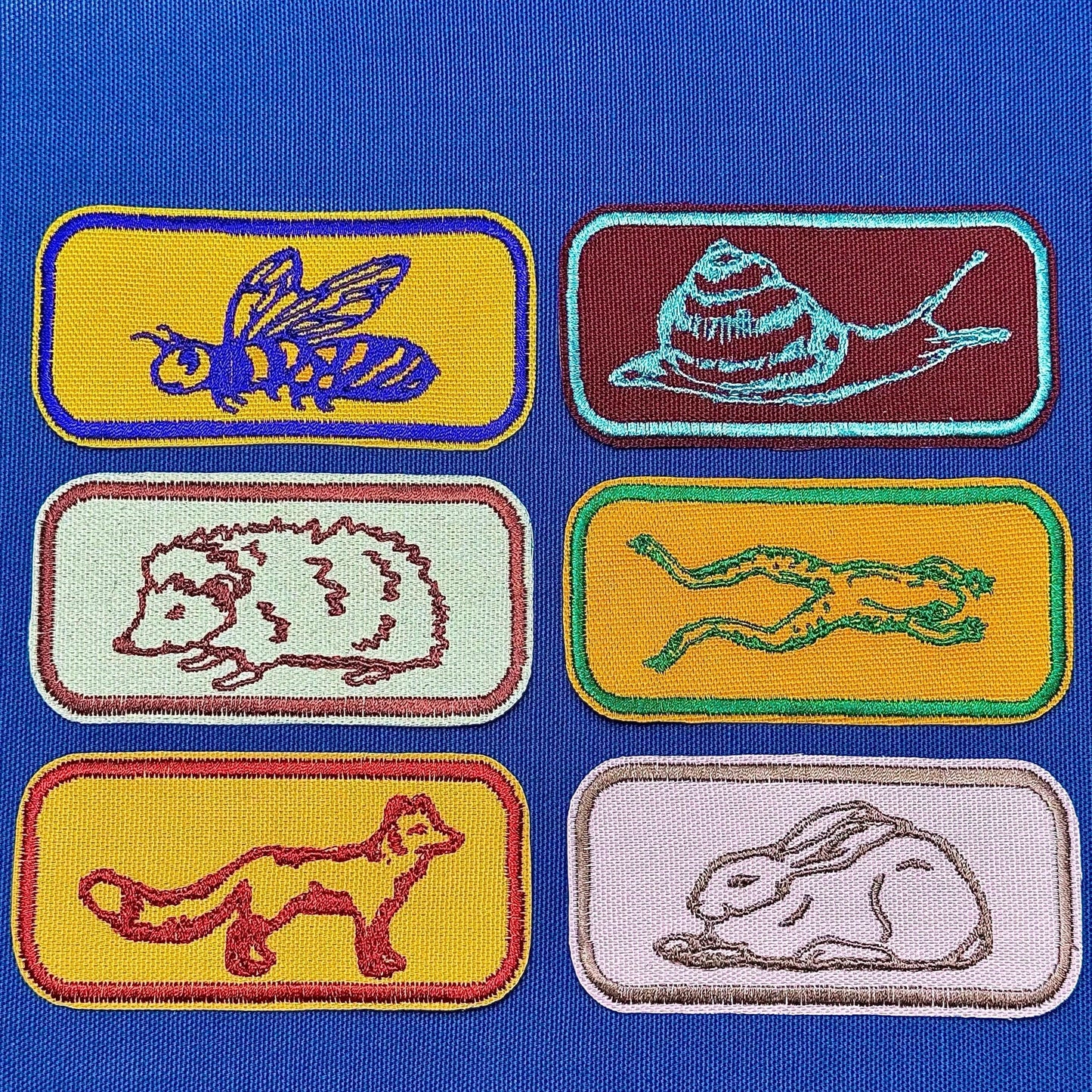 CHOOSE 3! woodland creature patch bundle