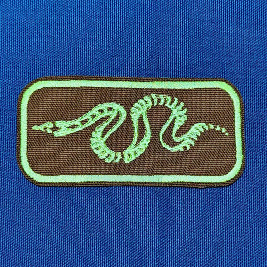 snake iron on patch | nature animal patch | vintage style patch